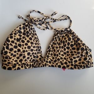 4/$25 Victoria Secret Cheetah Print Bikini Top
